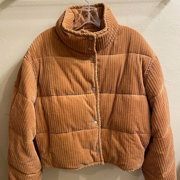 Urban Outfitters Jackets & Blazers - urban outfitters corduroy puffer jacket